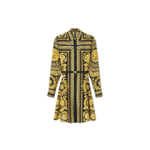 Medusa Baroque Gold Buckle Dress
